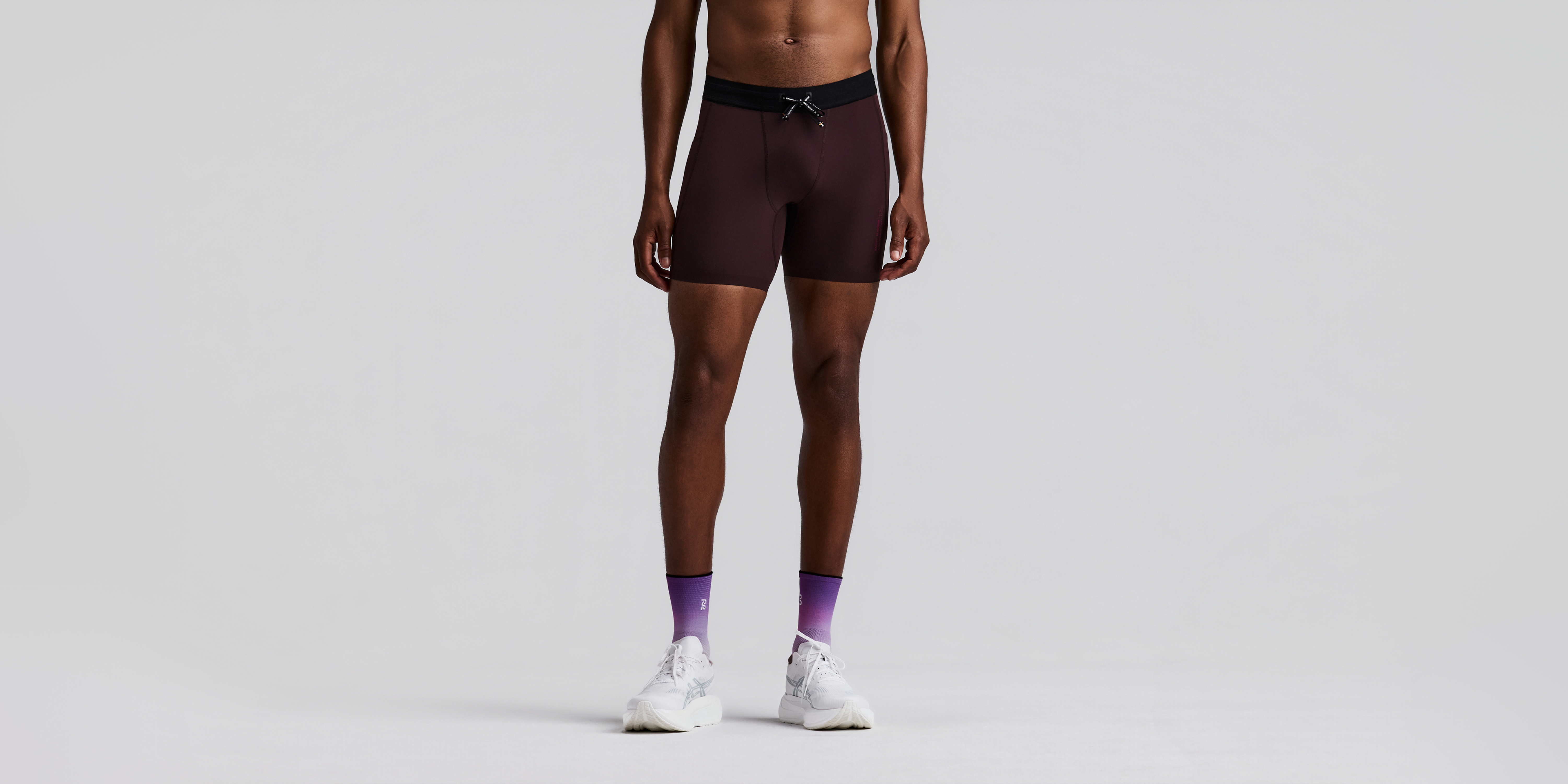 Men's SoLite™ Quarter Tights - Espresso