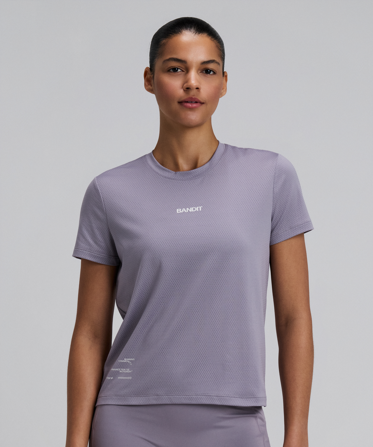 Women's Micromesh™ Run Tee - Violet Fog