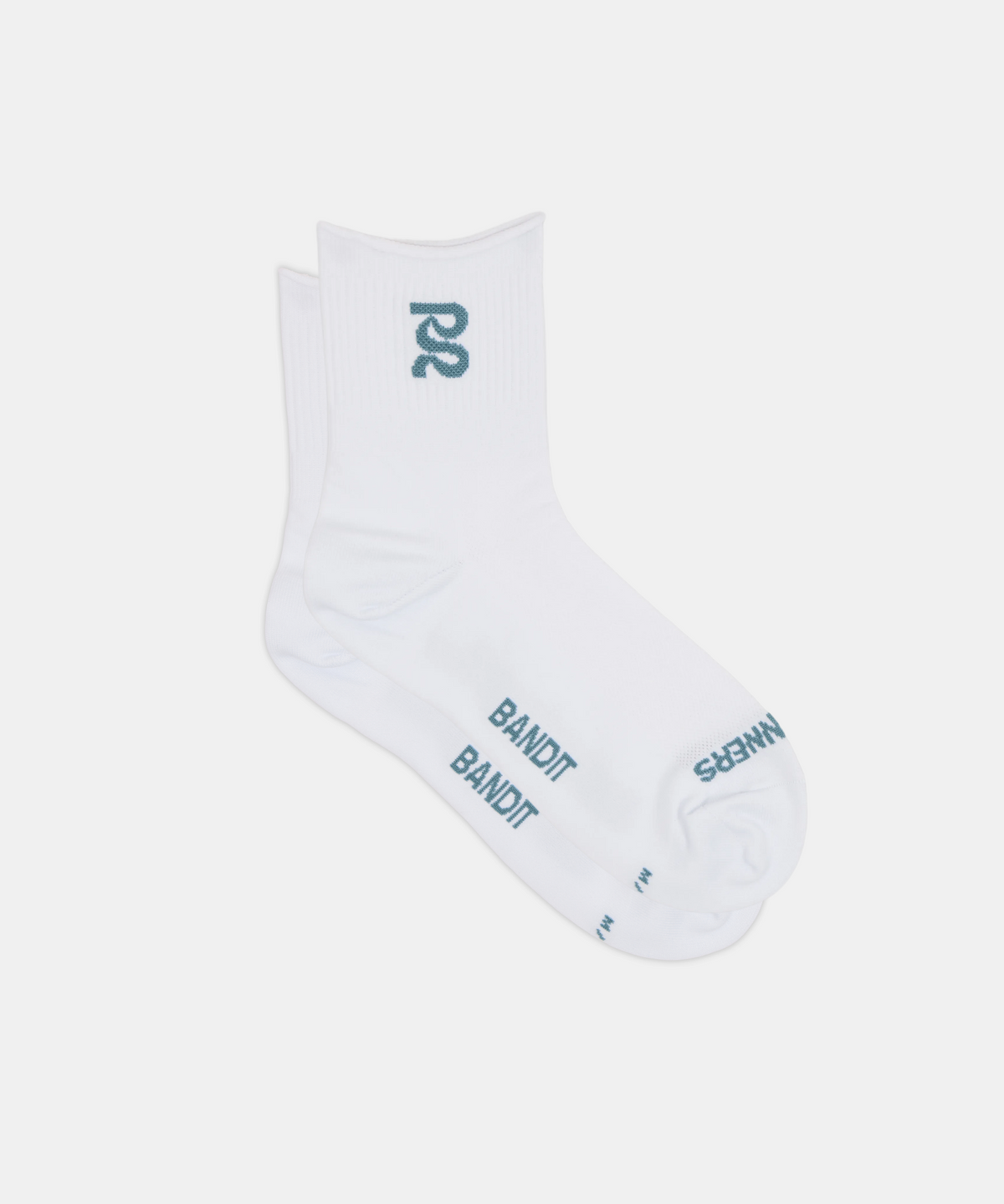 Lite Run™ Ribbed Quarter Socks - Aegean (2 Pack)
