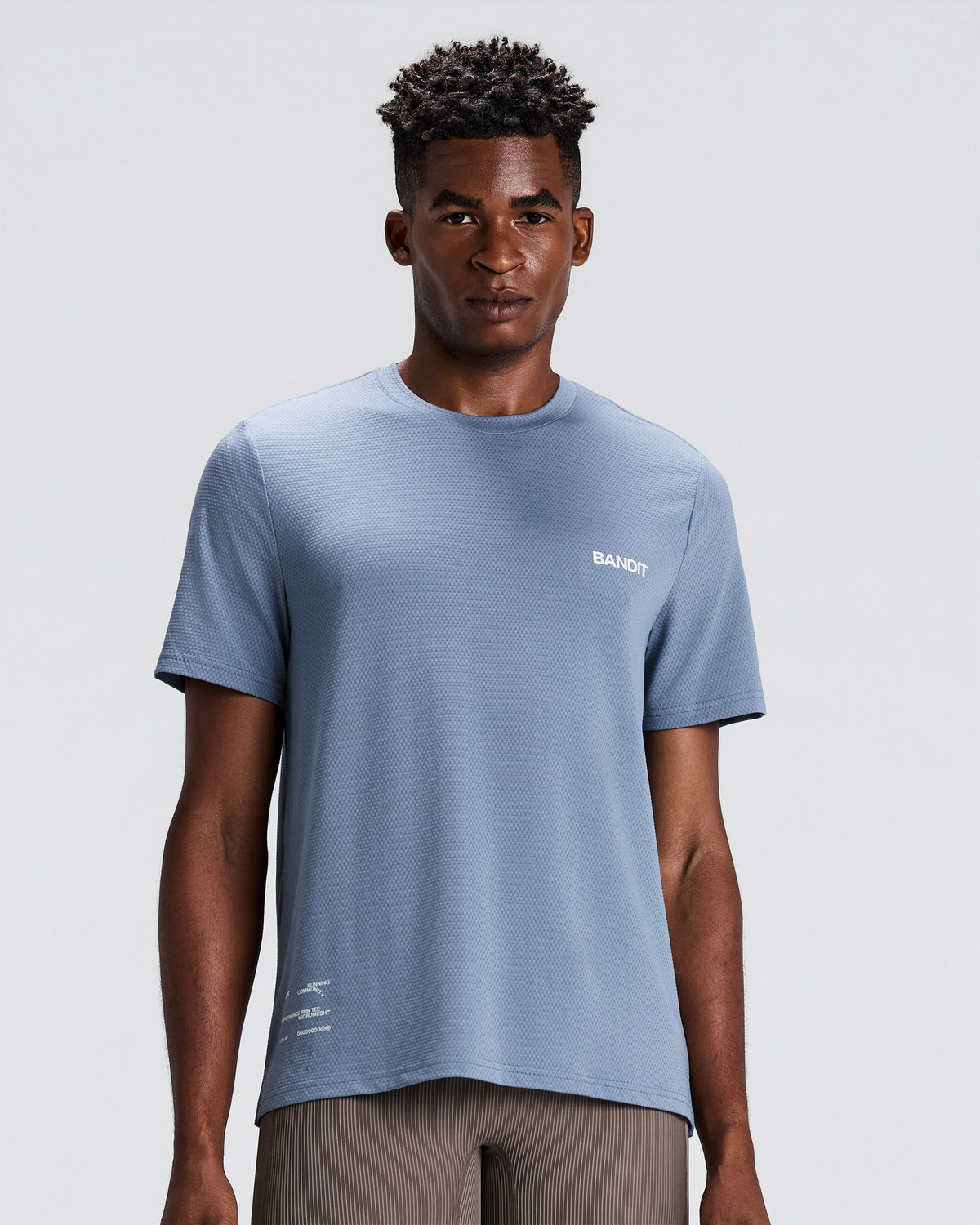 Men's Micromesh™ Run Tee - Steel Horizon