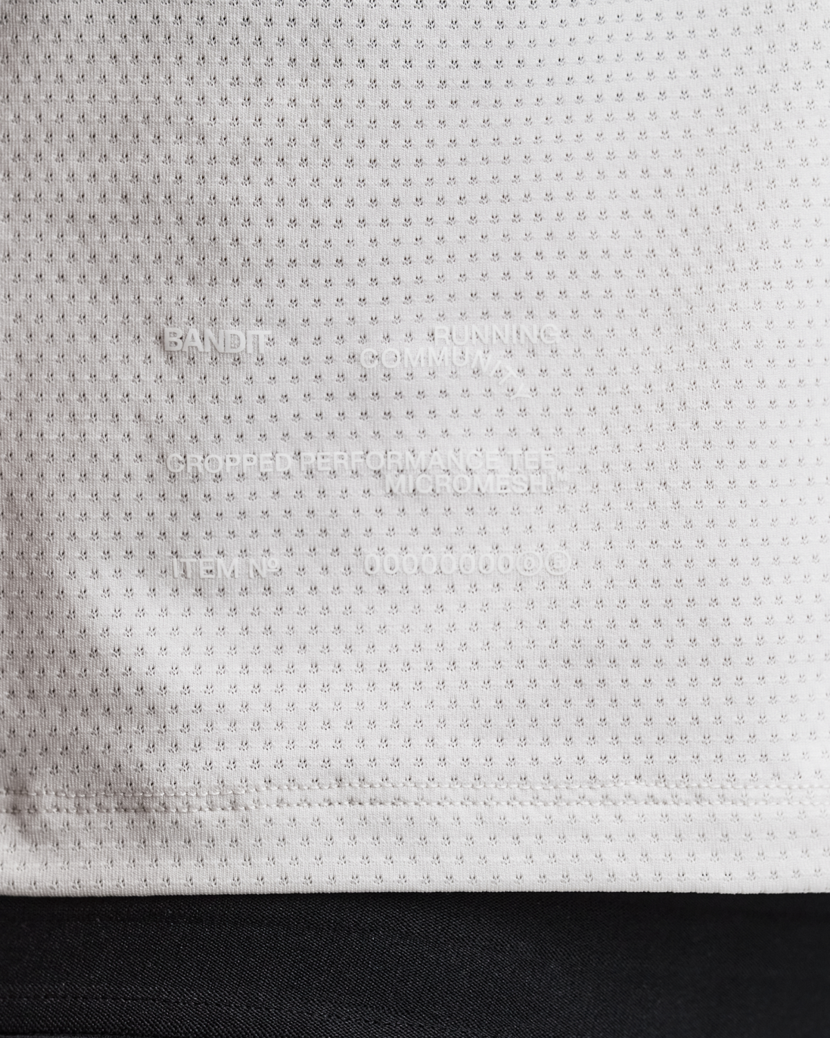 Women's Micromesh™ Cropped Run Tee - Plaster