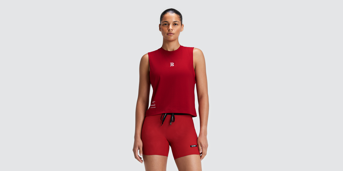 Women's Micromesh™ Run Tank - Oxide Red