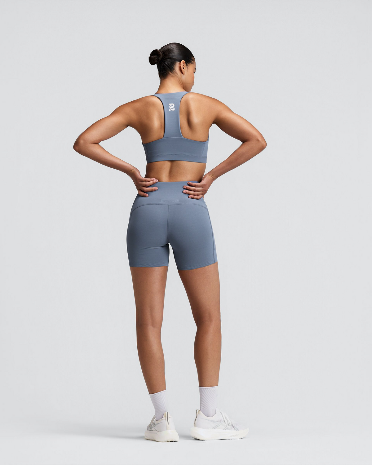 Women's Vanisher™ 5" High Waist Compression Shorts - Steel Horizon