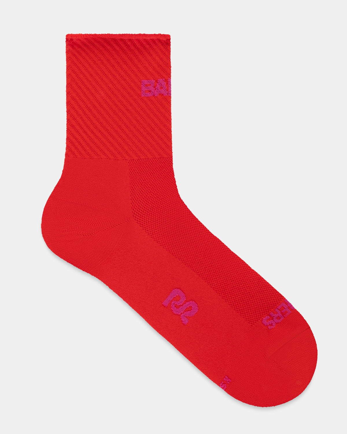 Lite Run™ Stripe Jacquard Sock - Poppy (2 Pack)