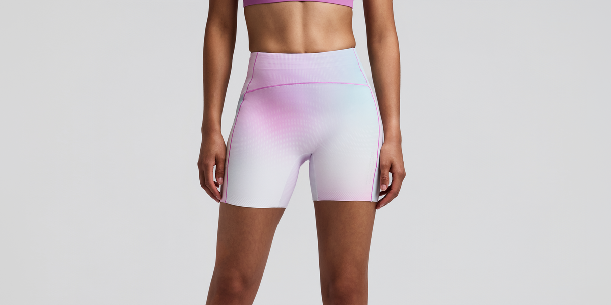 Women's Vanisher™ 5" Pop Stitch™ High Waist Compression Short - Orchid Bloom