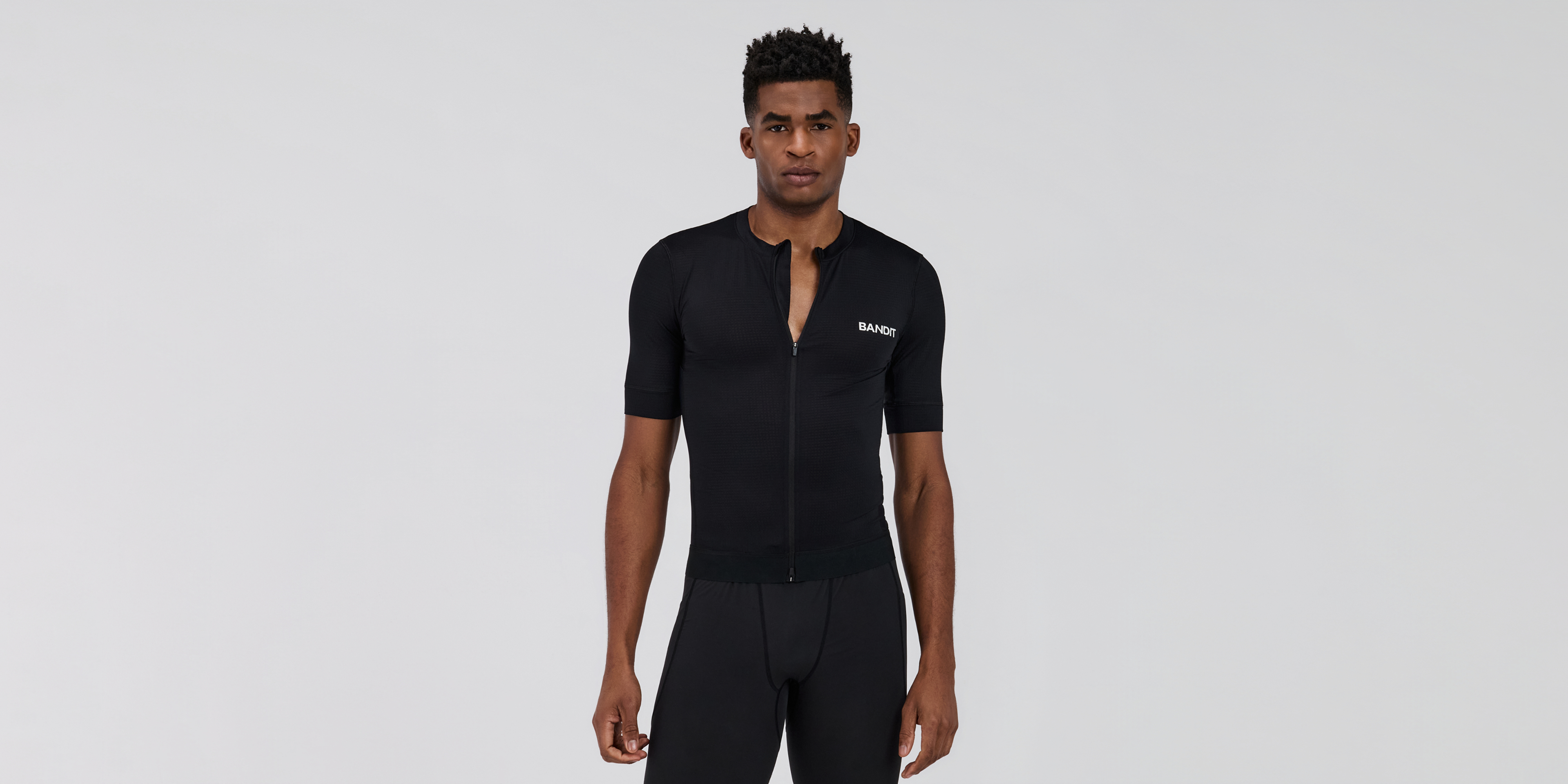 Men's GeoMesh™ Race Top - Black