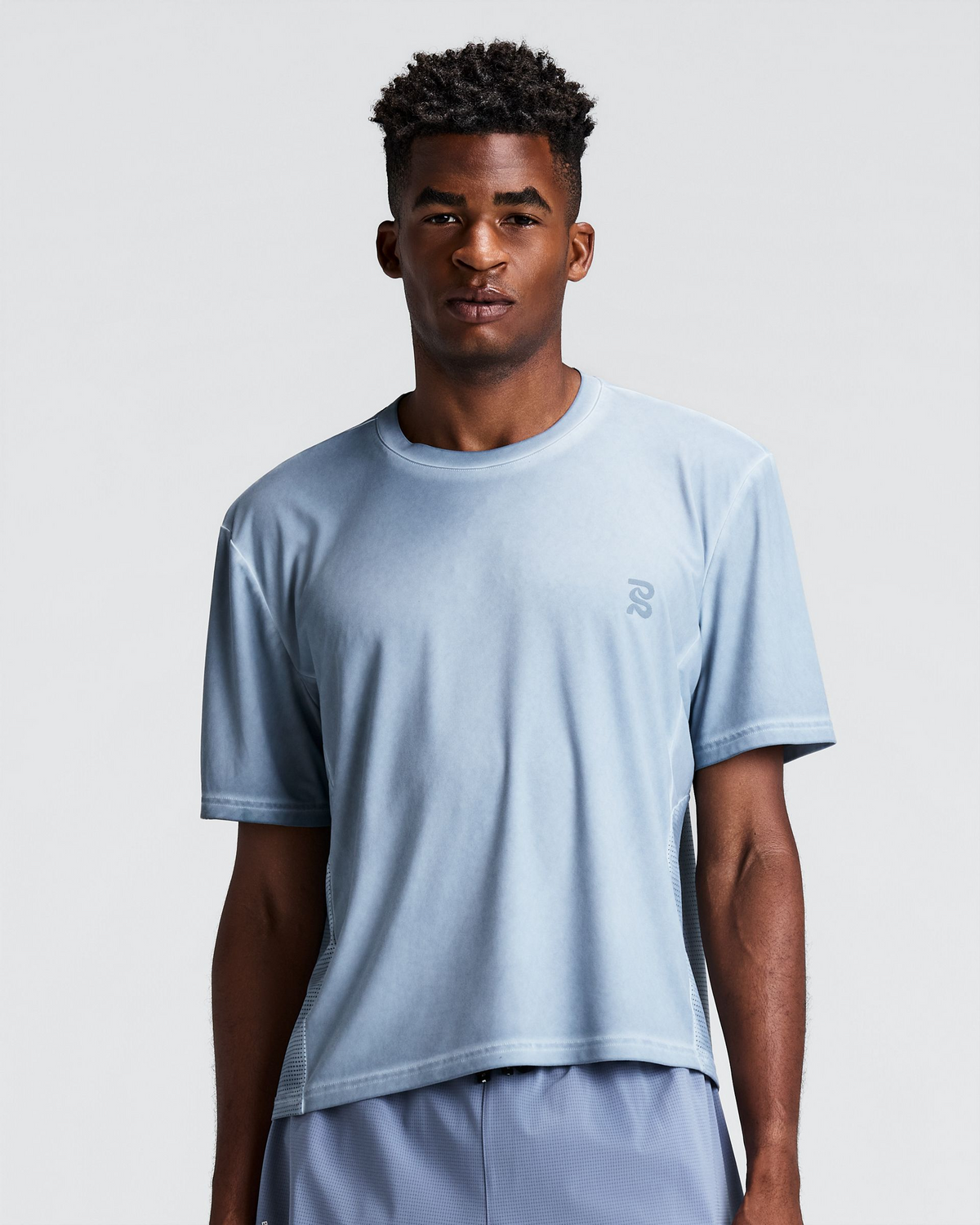 Men's FrioSoft™ Perforated Box Tee - Pavilion Blue