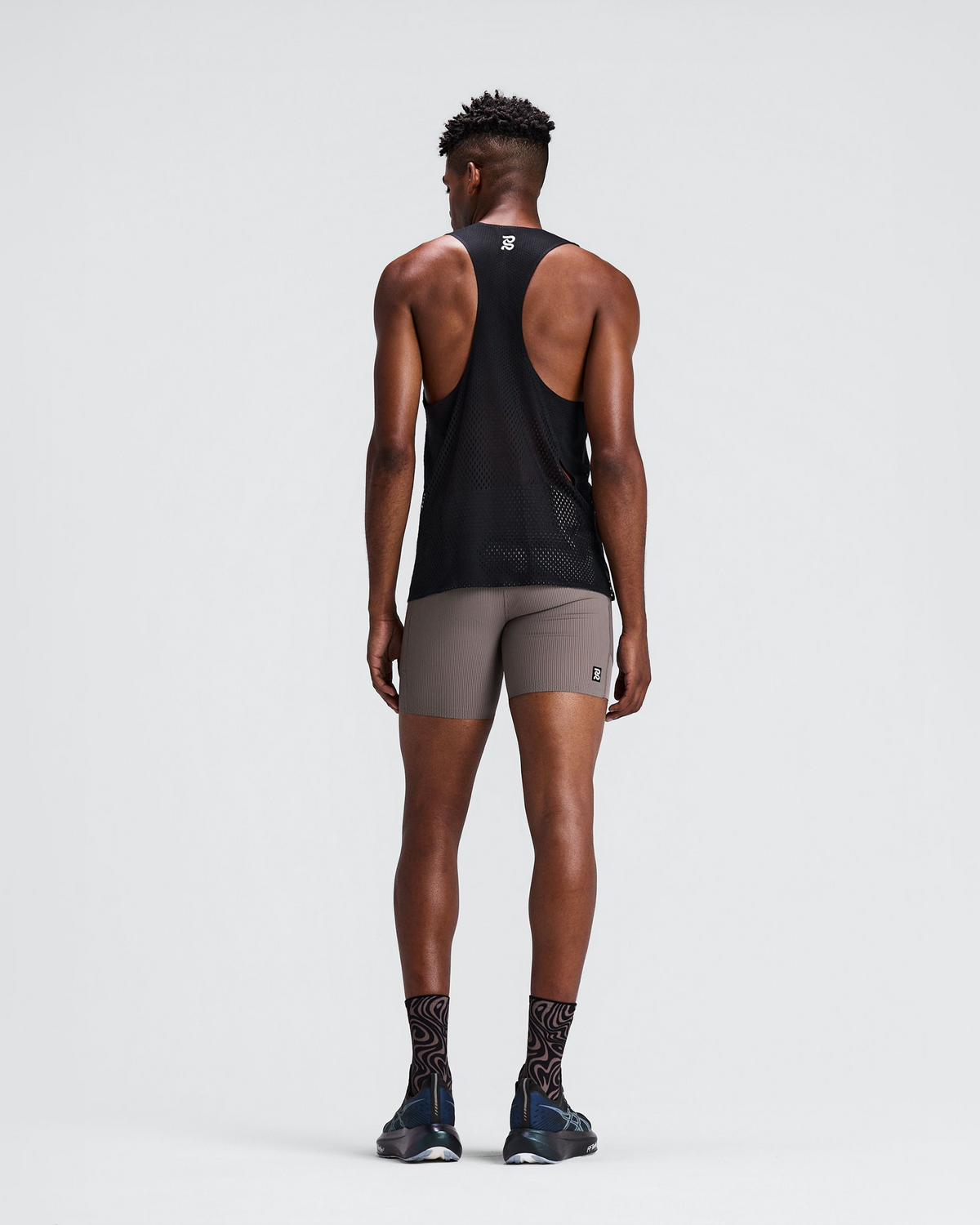 Men's Shredder™ Race Singlet - Black