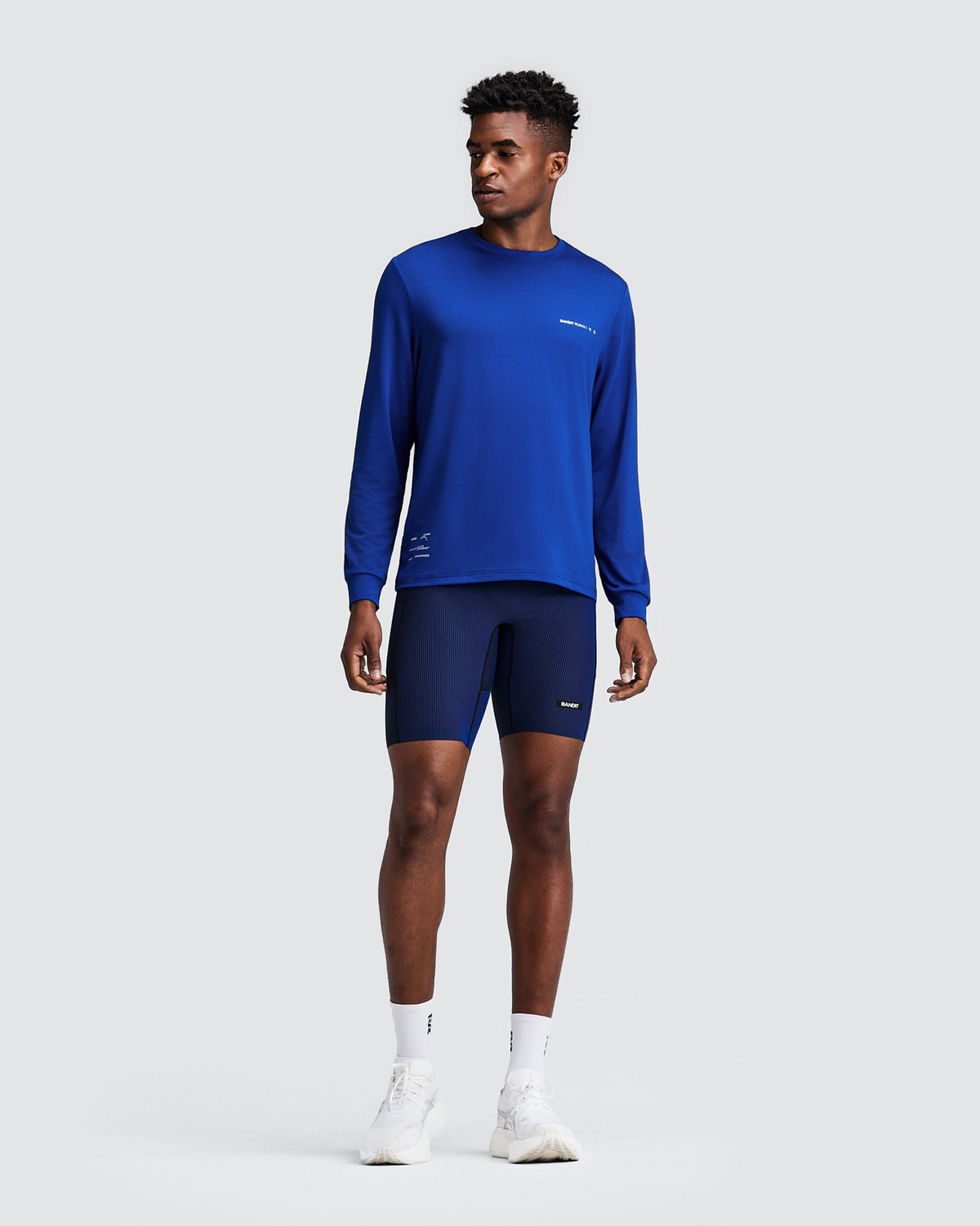 Men's Micromesh™ Long Sleeve - Bauhaus Blue