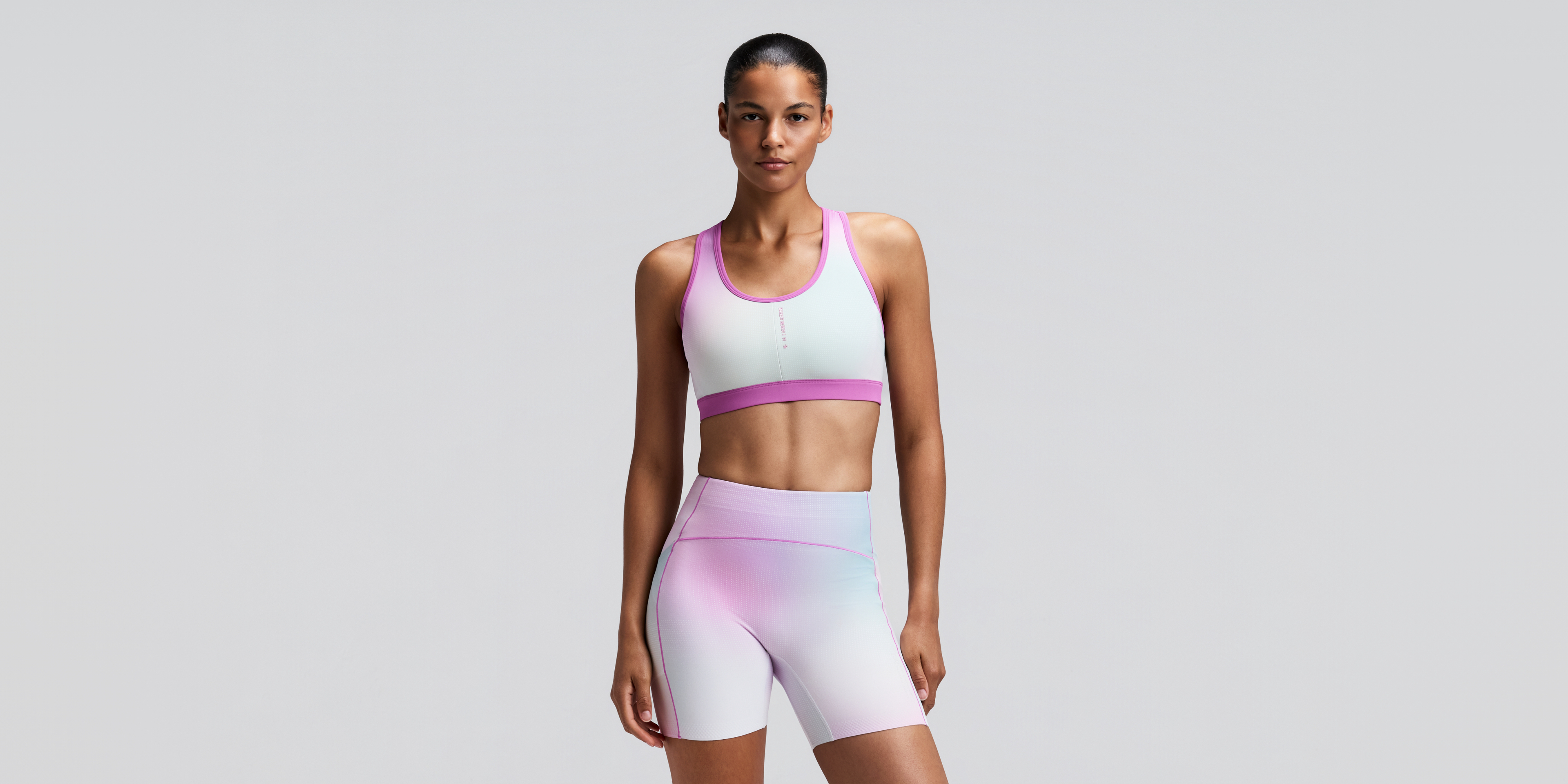 Women's Vanisher™ Reverso™ Scoop Neck Run Bra - Orchid Bloom Multi