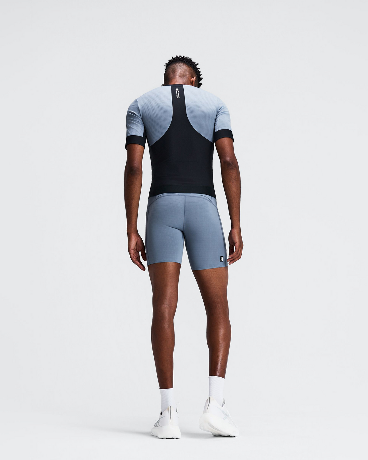 Men's Gridlock™ Quarter Tights - Steel Horizon
