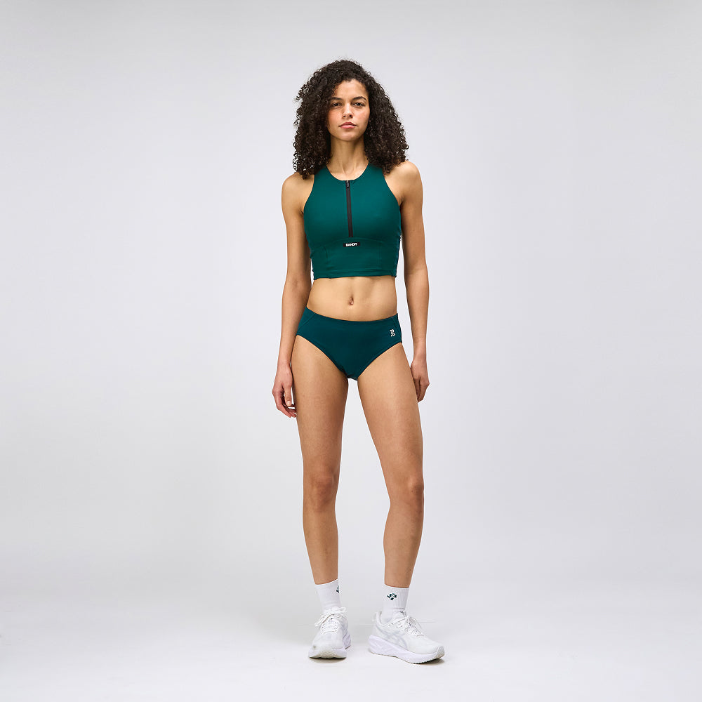 Stamina™ Racing Buns With Pockets - Pine