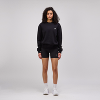 Thumbnail of Cotton Fleece Abstract Grid Crewneck - Unisex, Black
