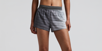 Thumbnail of Women's CoolGrid™ 3" Split Shorts - Uneven Gradient - Plaster / Slate