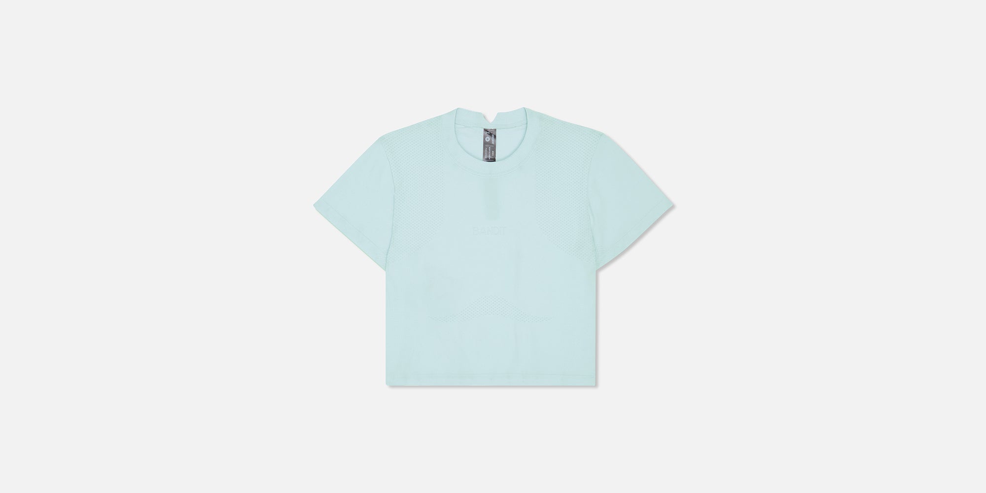 Women's Mercury Seamless™ Crop Tee - Minty Blue