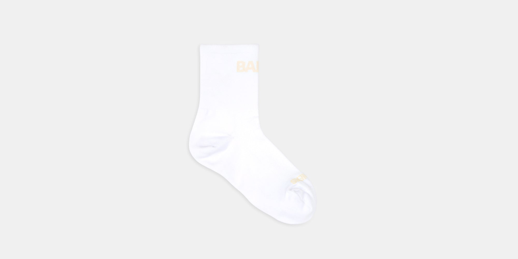 Lite Run™ Socks - White with Cocoa (2 Pack)