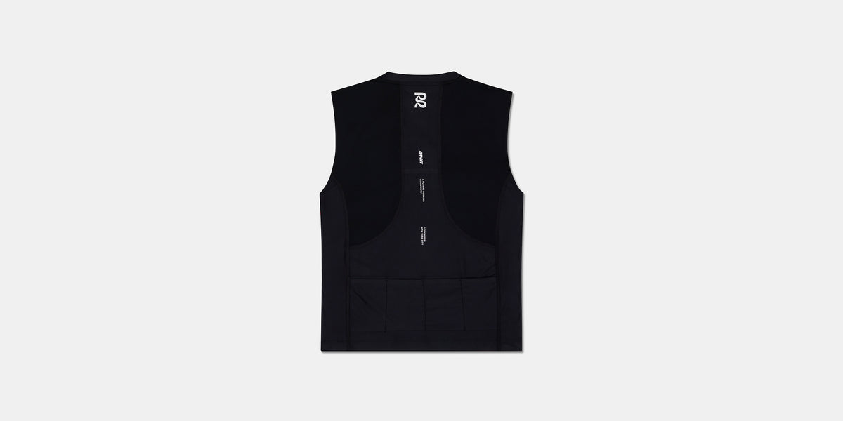 Ares™ Distance Sleeveless Quarter Zip - Black