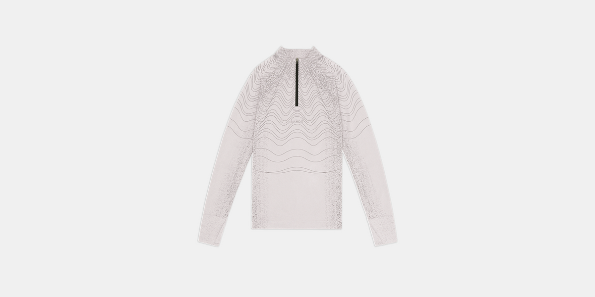 Women's Aceno Quarter Zip - Ash