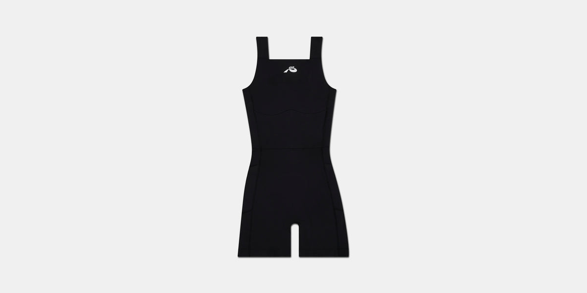 Stamina™ Square Neck One Piece - Black