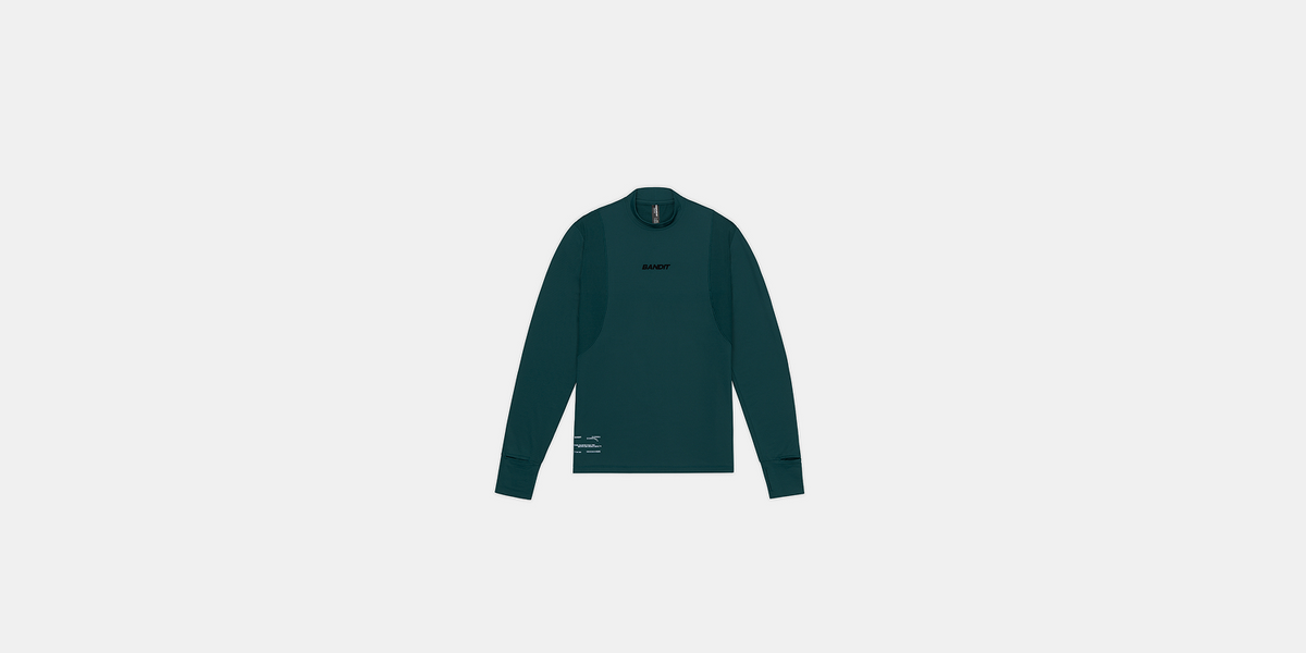 Men's AuraGrid™ Mockneck Long Sleeve - Storm