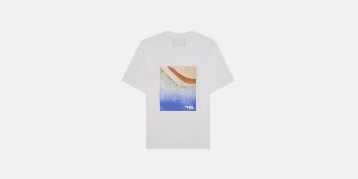Tagus Cotton Tee, Unisex - White