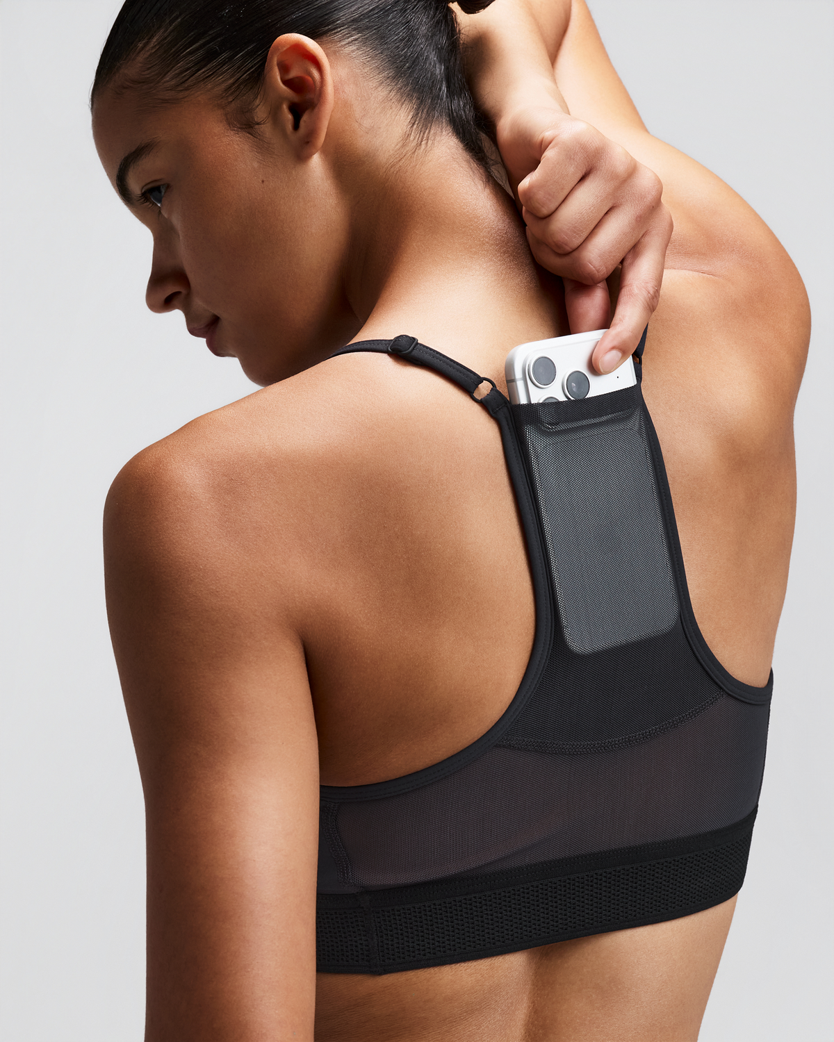 Women's Vanisher™ Strappy Run Bra - Anthracite