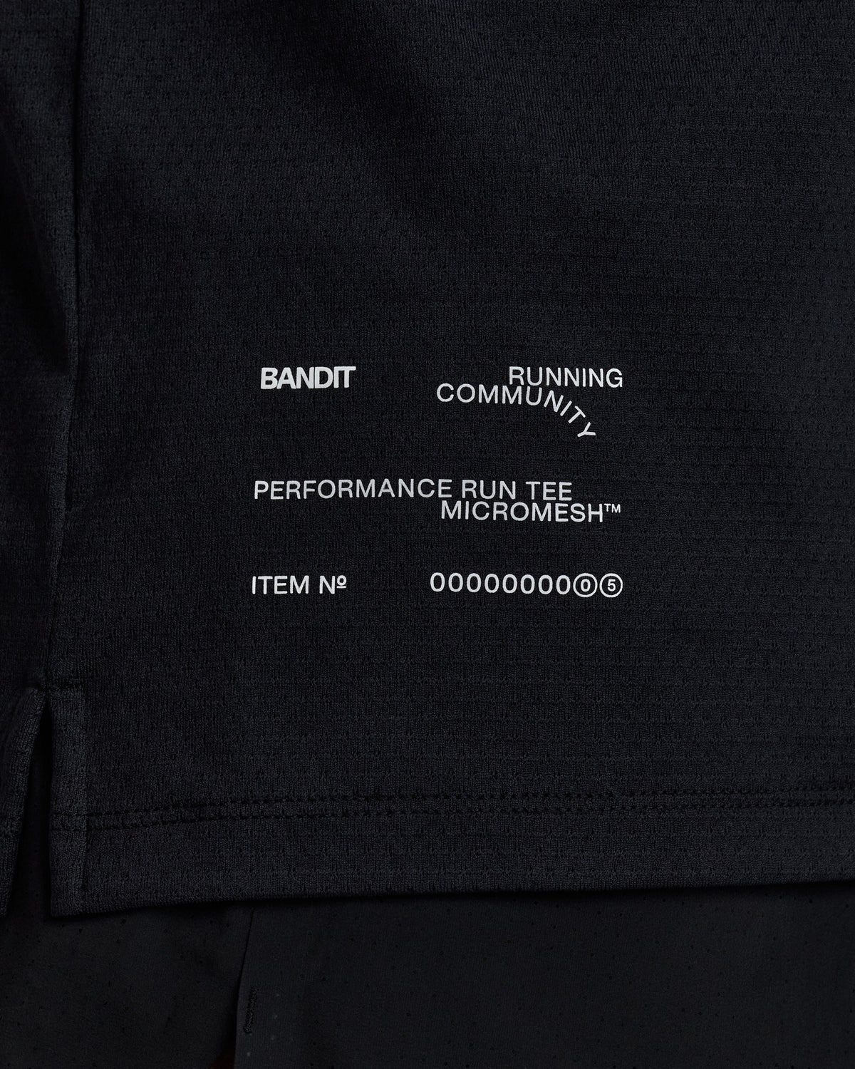 Men's Micromesh™ Run Tee - Black
