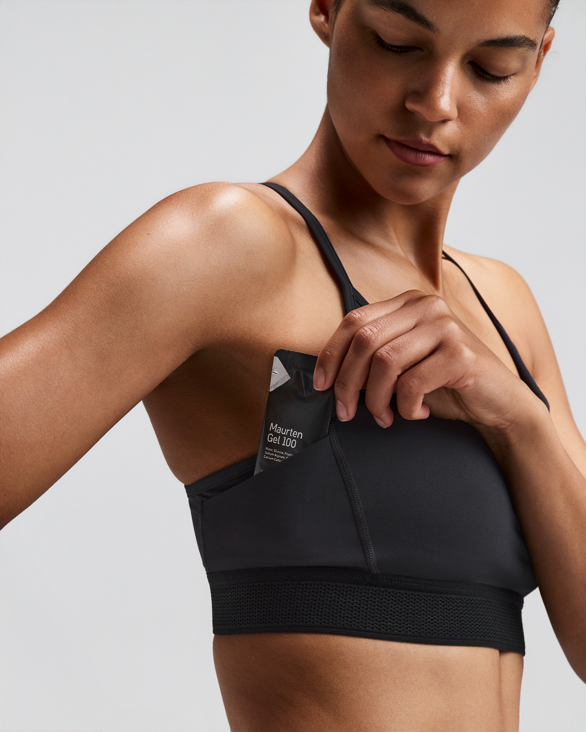 Women's Vanisher™ Strappy Run Bra - Anthracite
