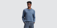 Thumbnail of Men's Polartec® Waffle Long Sleeve - Steel Horizon