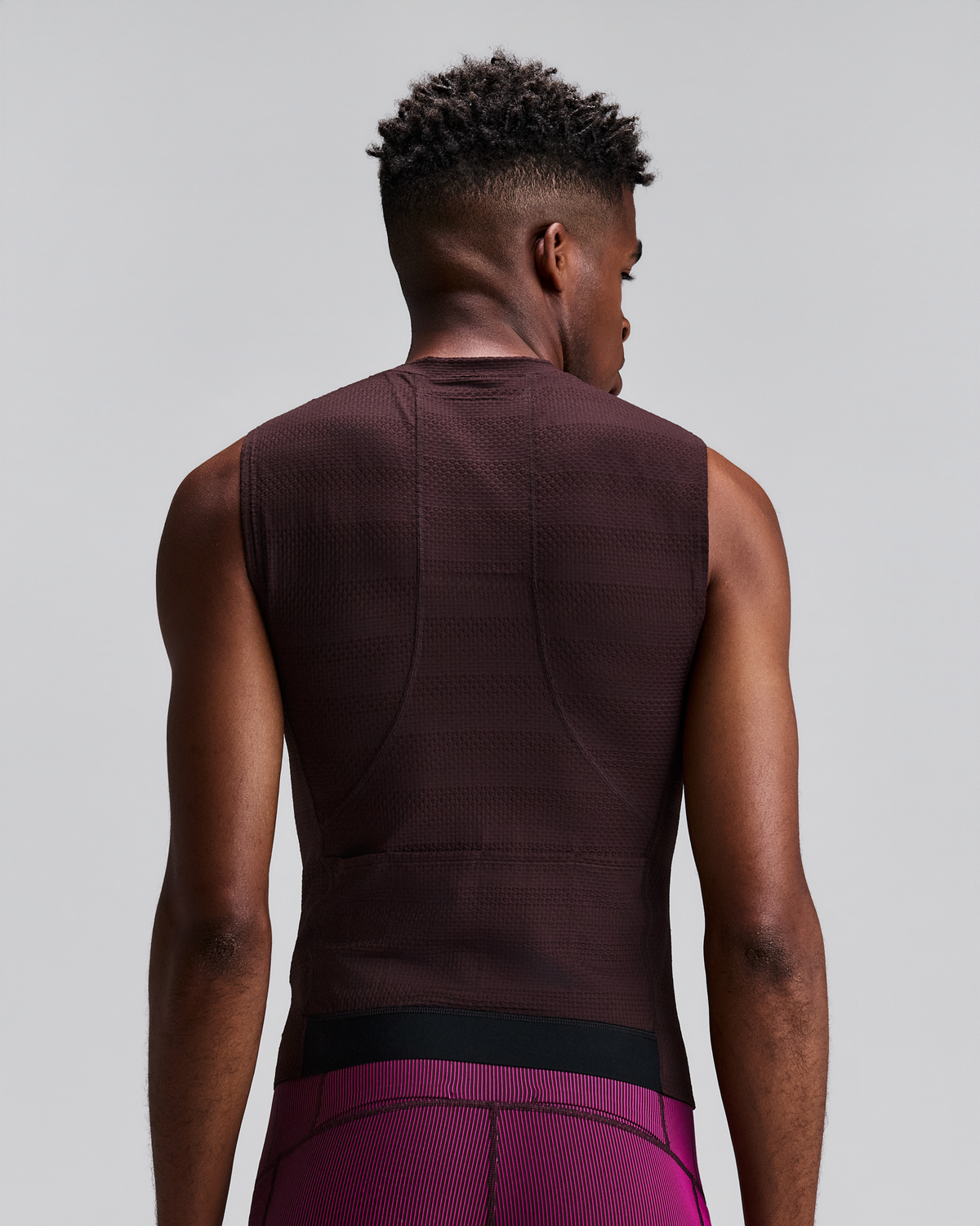 Men's AirKnit™ Distance Sleeveless Zip - Espresso