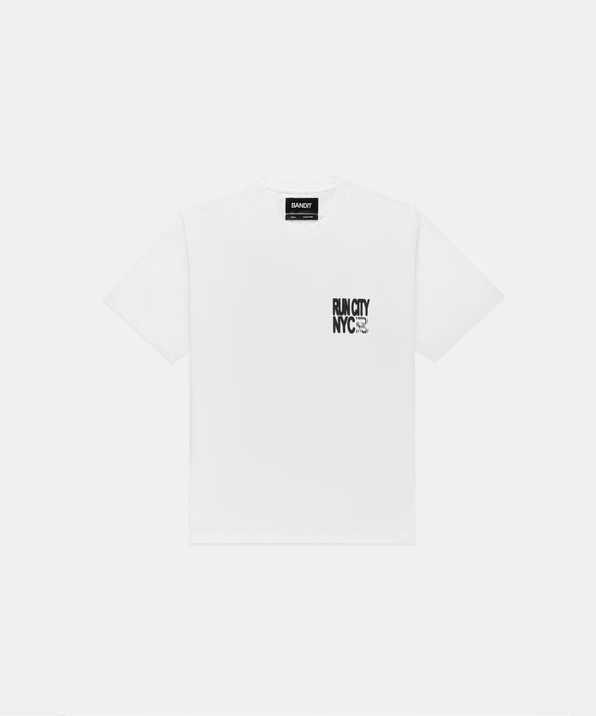 NYCM '25 "Run City" Cotton Tee, Unisex - White