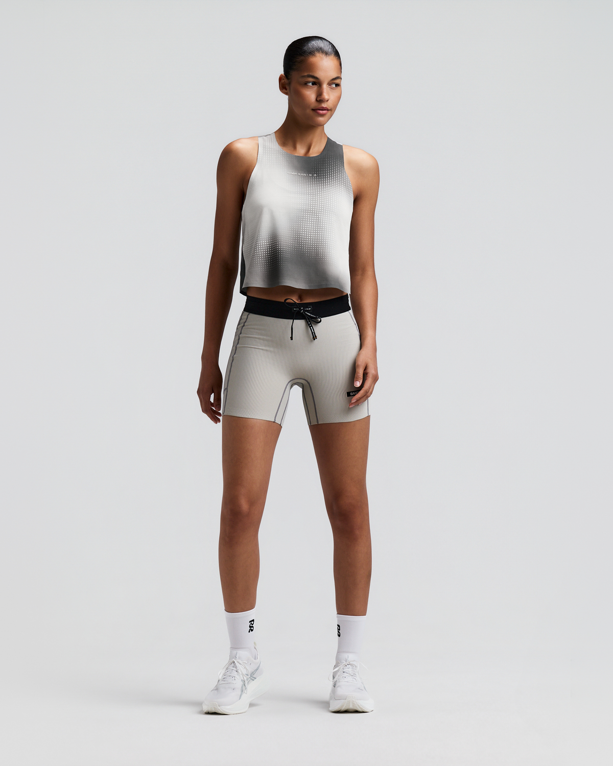 Women's CoolGrid™ Race Singlet - Slate Multi