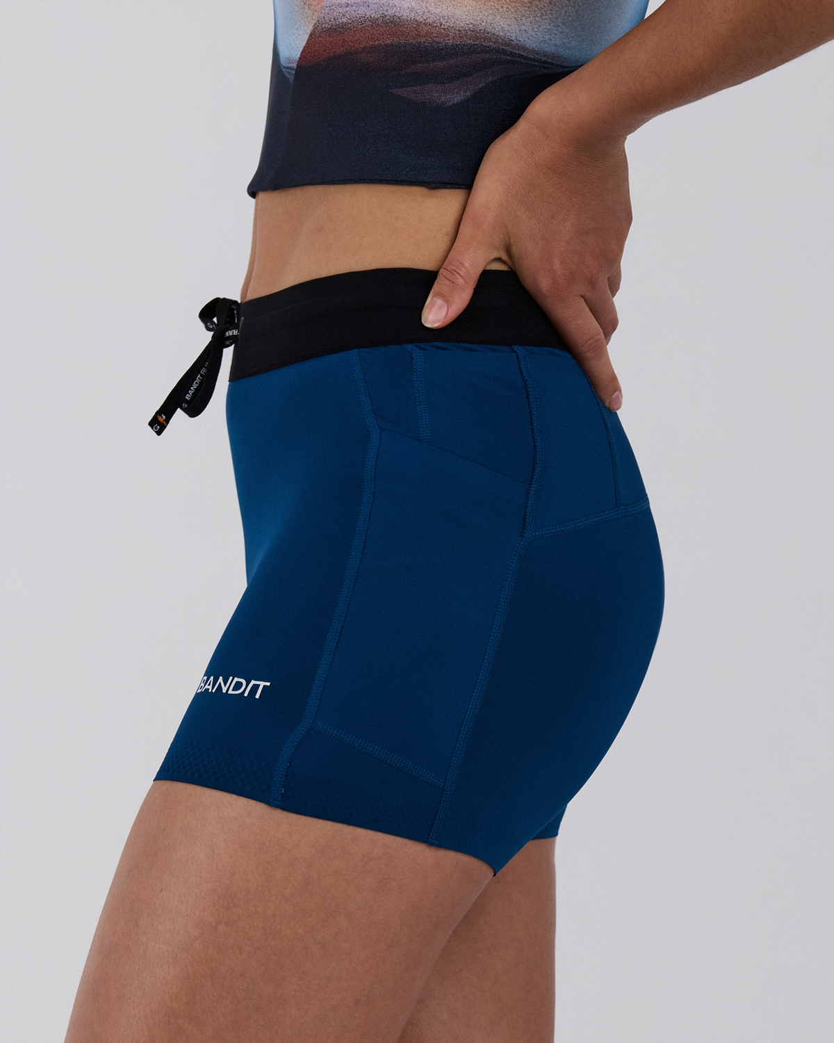 Women's Stamina-V™ 3" Compression Shorts - Ink Blue