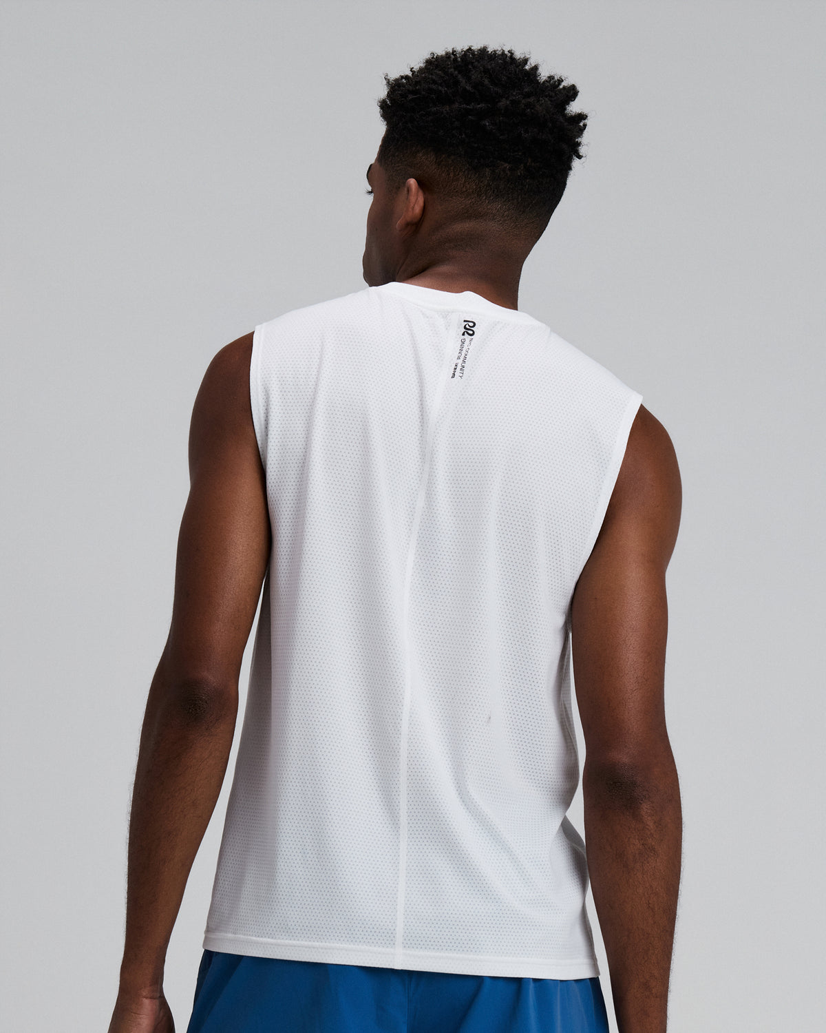Men's Micromesh™ Run Tank - White