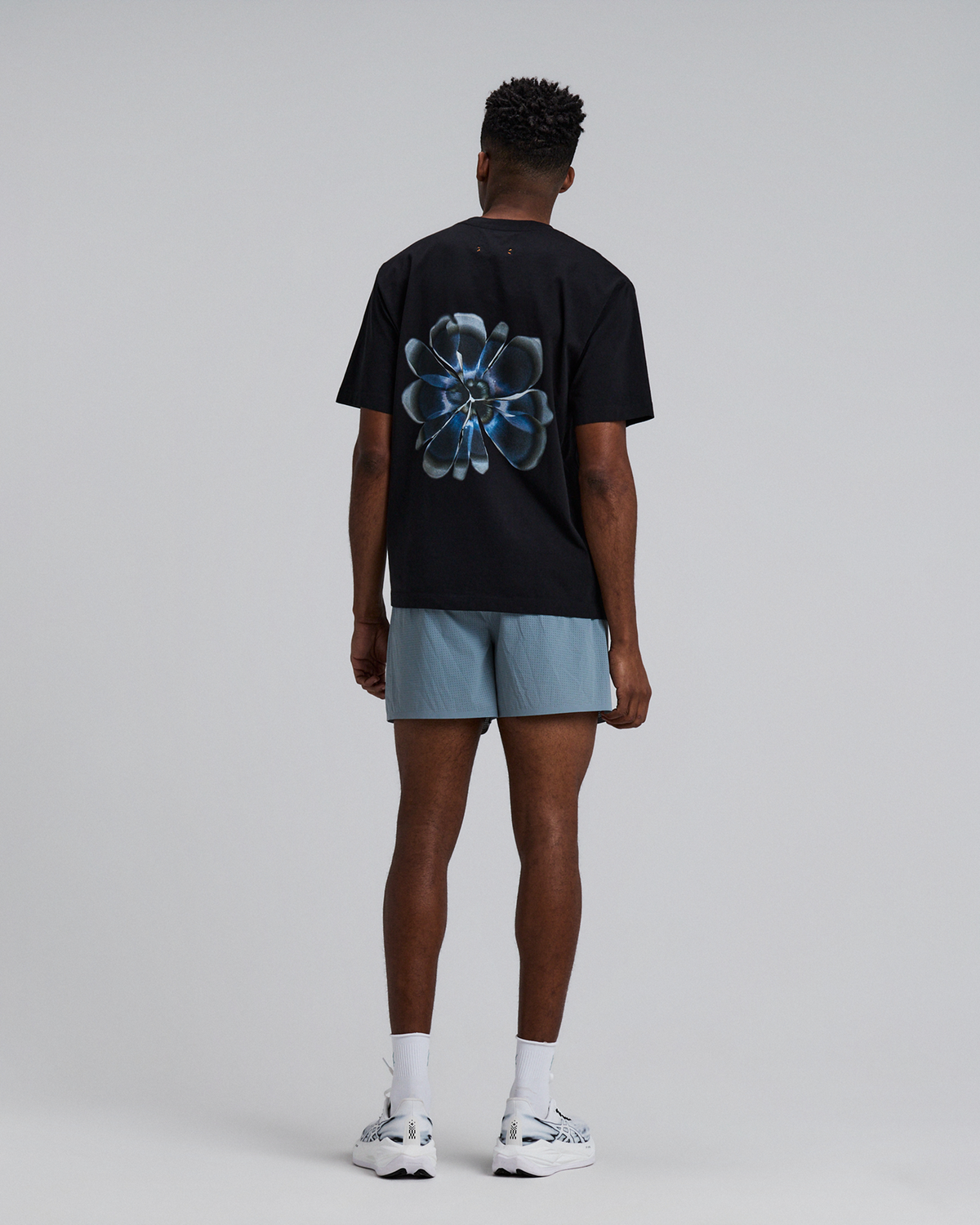 Unisex Cotton Tee - Blot Bleed Floral