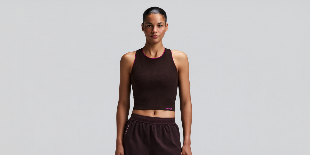 Women's StretchKnit™ Pop Stitch™ Run Tank - Espresso