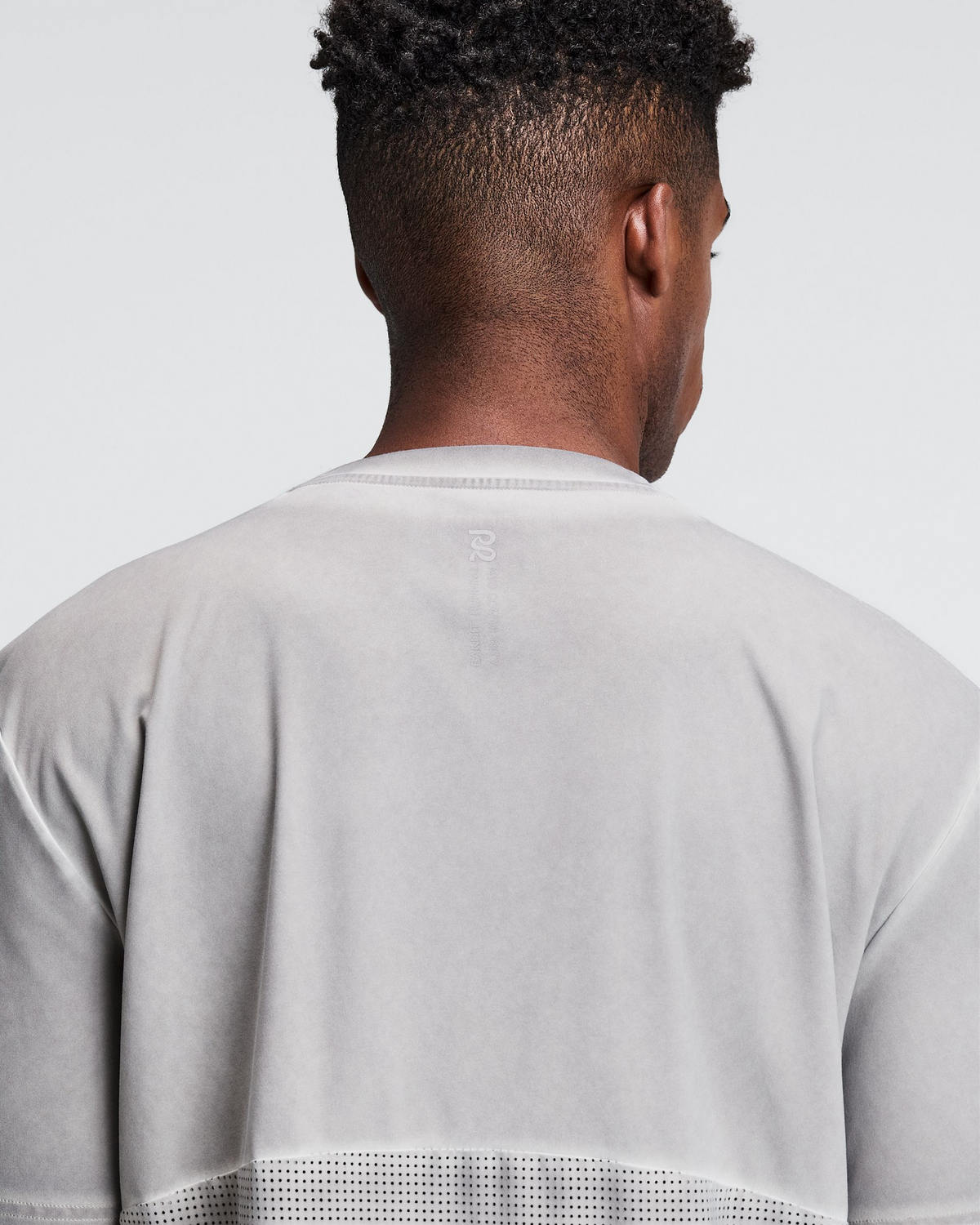 Men's FrioSoft™ Perforated Box Tee - Concrete Taupe