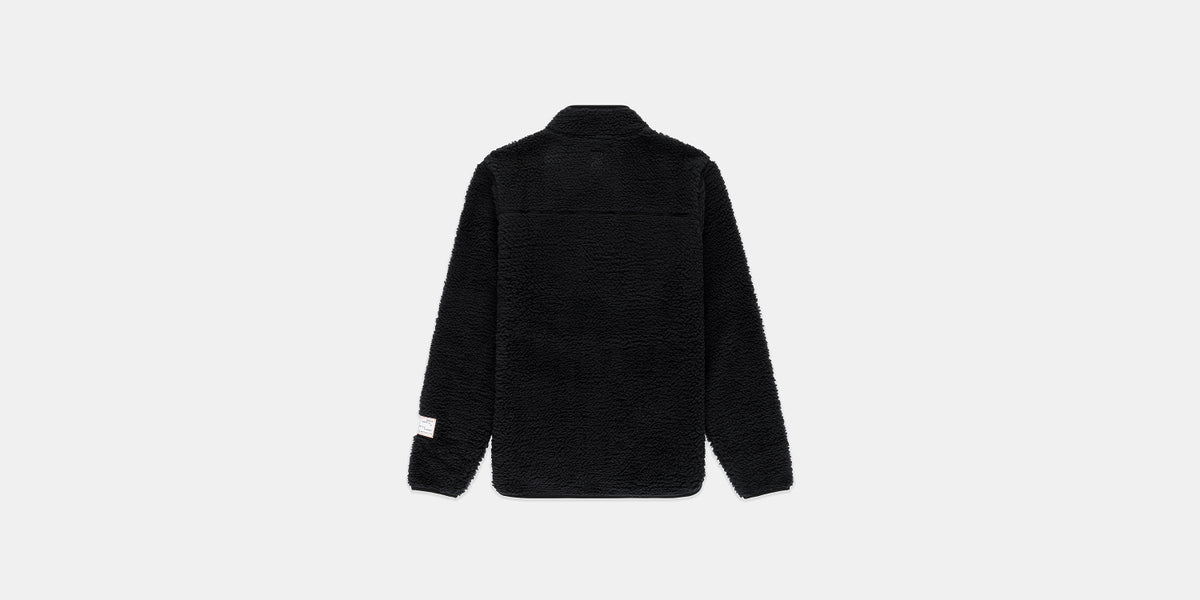 Iceland Fleece Jacket, Unisex - Black