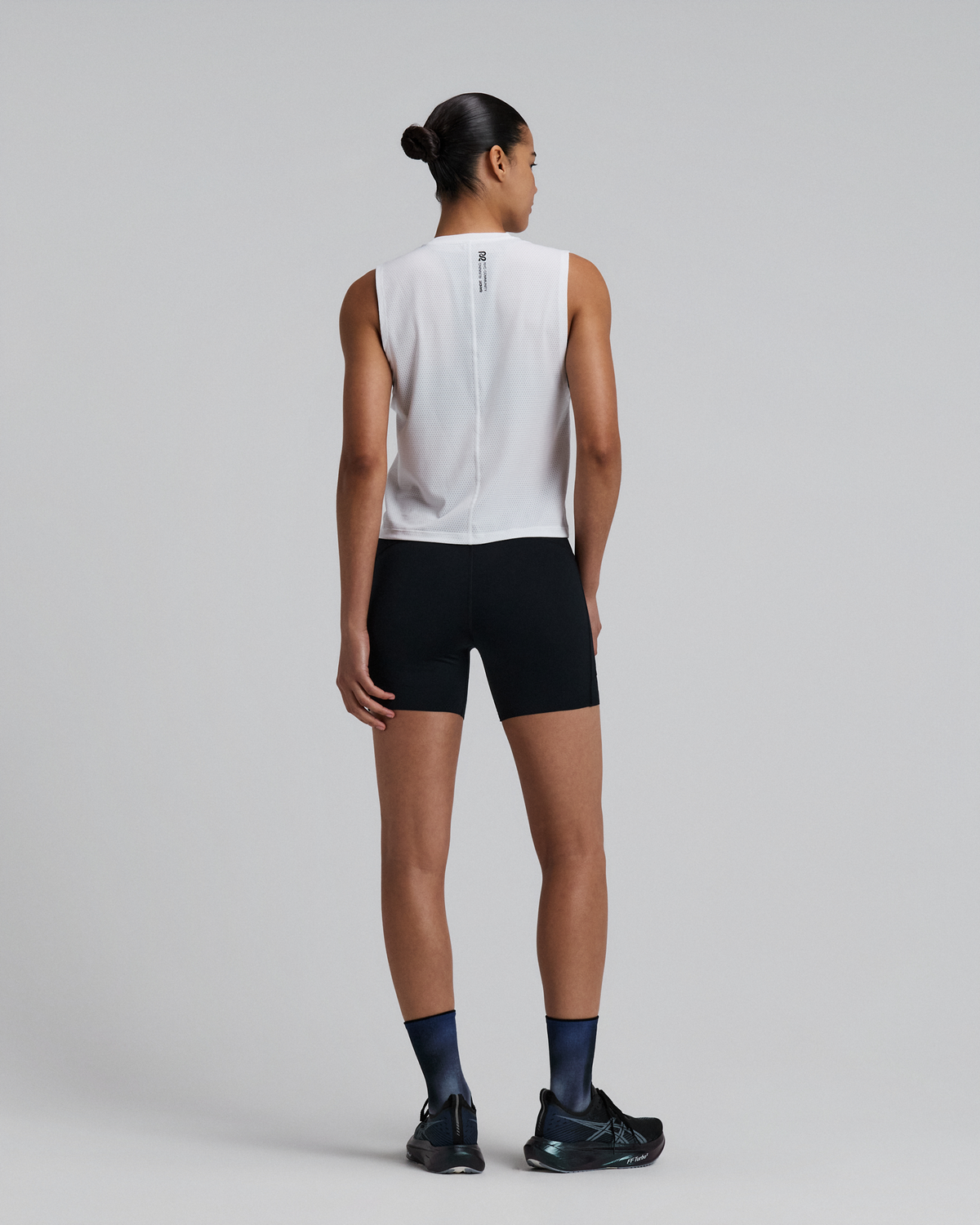 Women's Micromesh™ Run Tank - White
