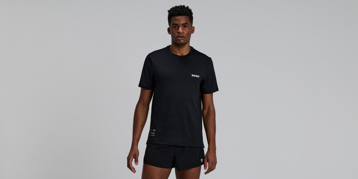 Men's Micromesh™ Run Tee - Black