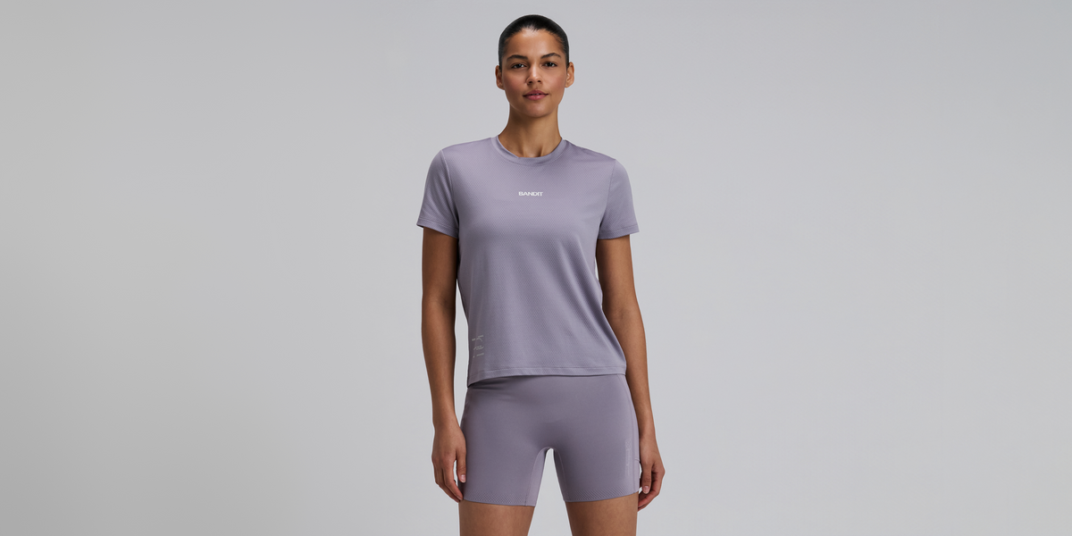 Women's Micromesh™ Run Tee - Violet Fog