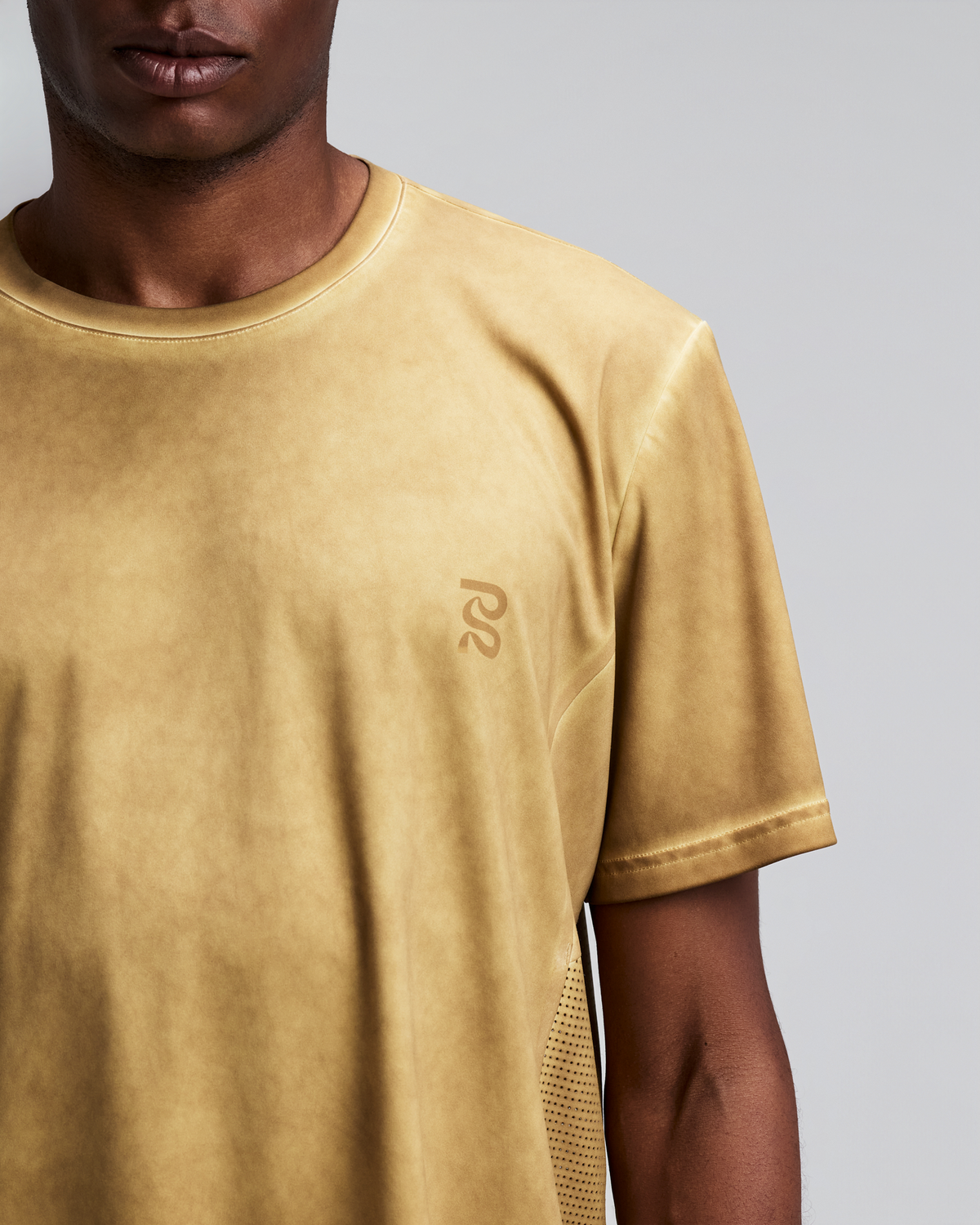 Men's FrioSoft™ Perforated Box Tee - Copal