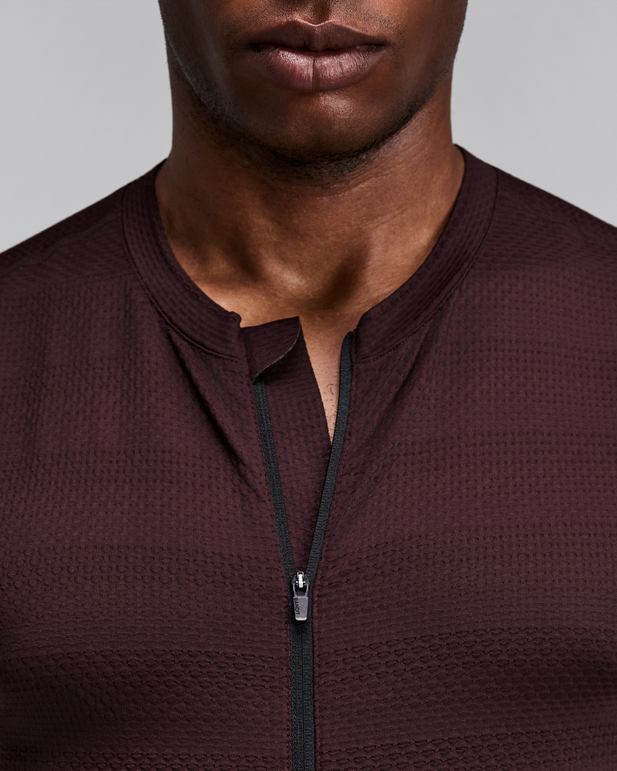 Men's AirKnit™ Distance Sleeveless Zip - Espresso