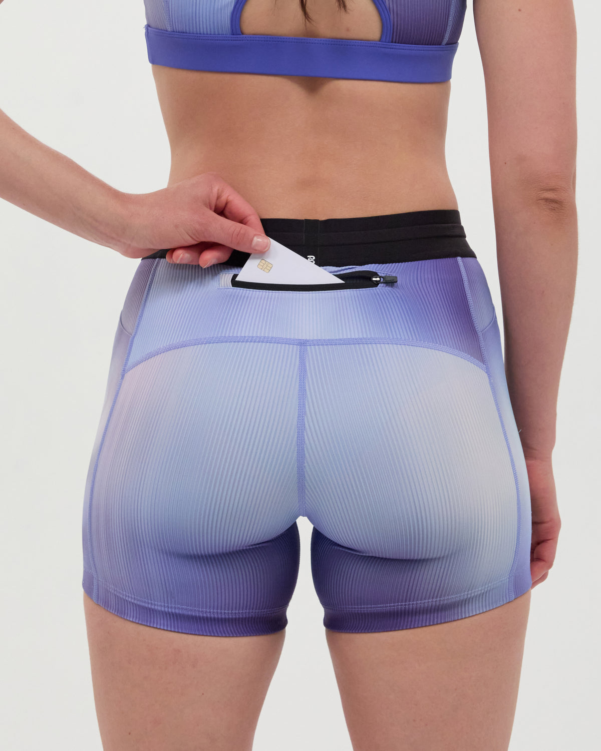 Cadence™ 5" Compression - Deep Peri Blue Gradient