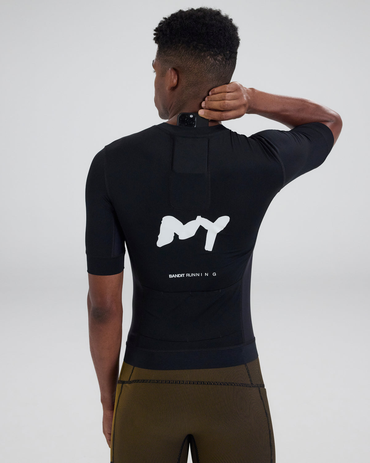 Ares™ Two-Way Zip Performance Tee - Black