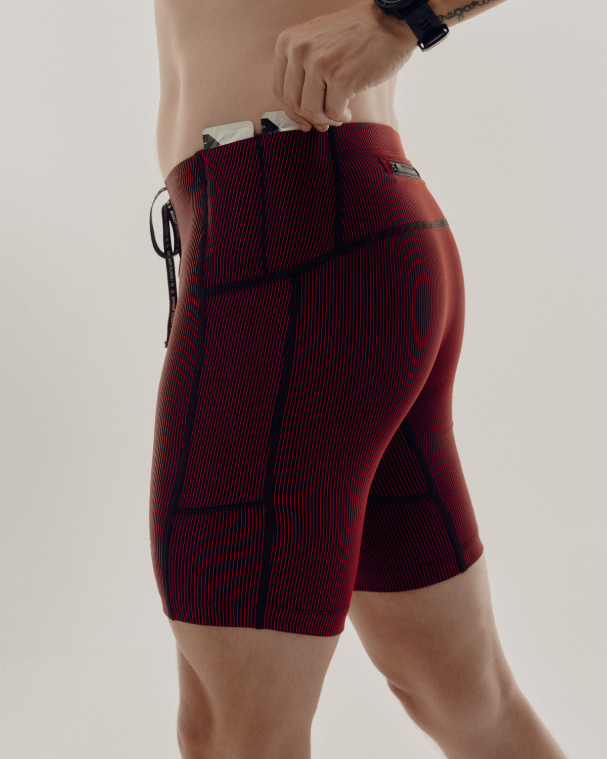 Striped Cadence™ 7 Pocket Half Tights - Braves '25