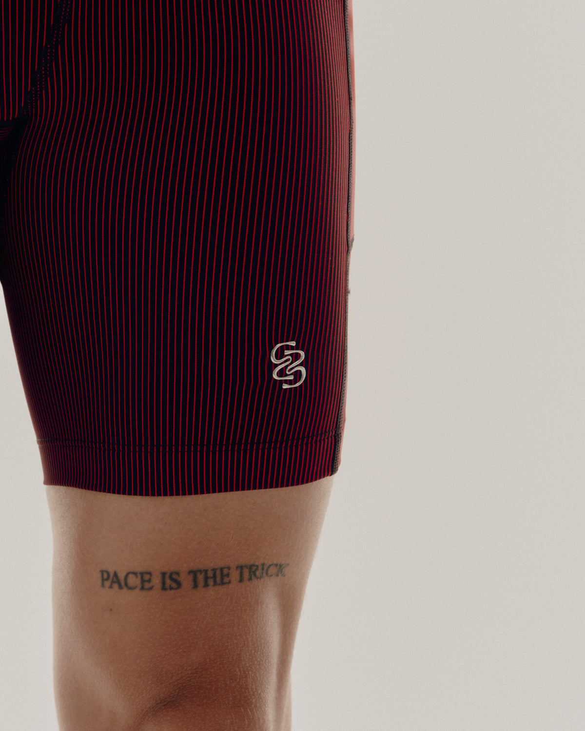 Striped Cadence™ 7 Pocket Half Tights - Braves '25