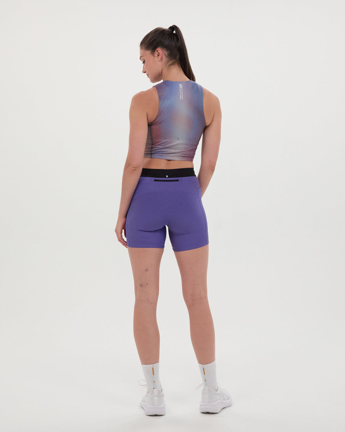 Ares™ Zip Front Race Crop - Gradient Rust