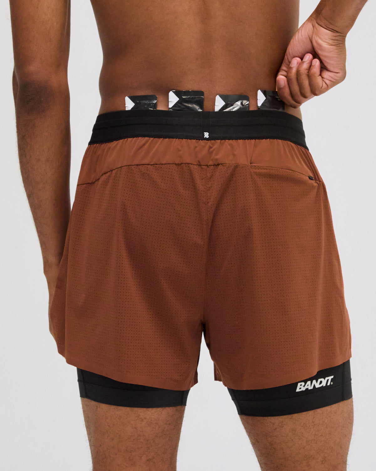 Men's Vento™ 2-In-1 Run Short - Coffee Bean