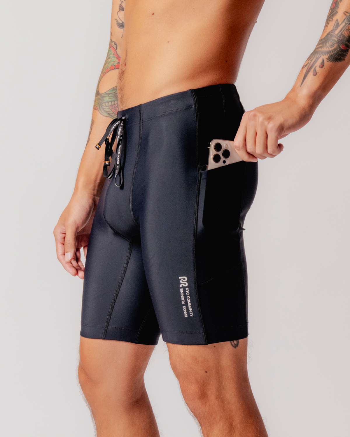 Men's Superbeam™ Next Gen 7 Pocket Half Tights - Black